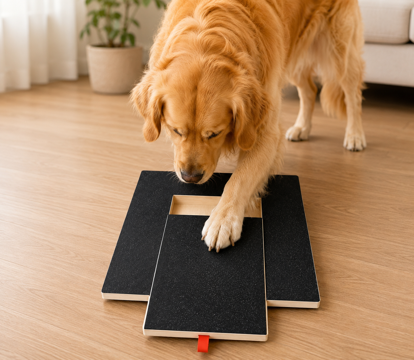 PawZen™ – משטח גירוד לציפורניים לכלבים 🐾